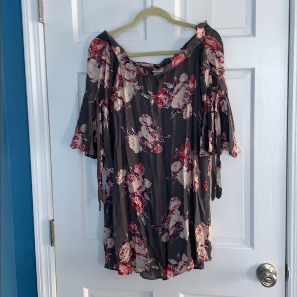 Off the shoulder dress